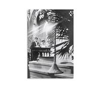 Impression sur toile Affiche Kennedy e Jackie Poster di nozze e arte della parete Arredamento moderno della camera da letto della famiglia 60 * 90cm Senza Cornice