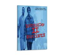 Impression sur toile Affiche Menace II Society Poster Movie Wall Art Soggiorno Poster Camera da letto Stampe 30 * 50cm Senza Cornice