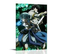 Impression sur toile avec cadre The Healer Who Was Banished From His Party, Is, in Fact, The Strongest Popular Anime - Décoration murale pour chambre à coucher - 30 x 45 cm