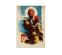 Impression sur toile avec motif One Punch Man One Punch Man, 30 x 45 cm