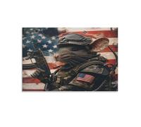 Impression sur toile bon marché représentant un rat soldat, idéale pour le salon, la cuisine ou la décoration d'intérieur, art mural moderne, 30 x 45 cm