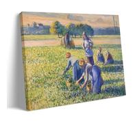 Impression sur toile de Camille Pissarro - Peinture murale moderne - Idée cadeau - 50 x 75 cm