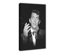 Impression sur toile de Dean Martin Studio C.1950 - Décoration murale pour salon, chambre à coucher - 20 x 30 cm