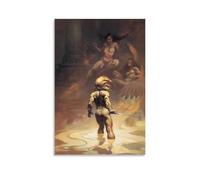 Impression sur toile de Frank Frazetta Paradox - Illustration fantastique - Décoration murale - Cadeau pour chambre à coucher - 30 x 45 cm