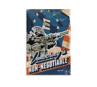 Impression sur toile de jeu enclave - Propagande Fallout - Affiche pour chambre à coucher - Décoration murale - 60 x 90 cm