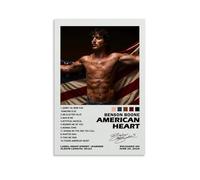 Impression sur toile de l'album Boone de Benson American Heart Benson - Décoration murale pour chambre à coucher - 30 x 45 cm