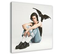 Impression sur toile de l'album de musique de Conan Gray Kid Krow - Décoration murale pour salon, chambre à coucher - 70 x 70 cm