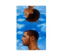 Impression sur toile de l'album Drake « Nothing Was The Same » sans cadre 20 x 30 cm