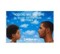 Impression sur toile de l'album Drake Nothing Was The Same sans cadre 40 x 60 cm