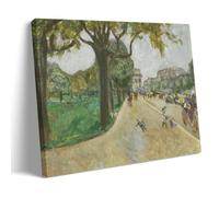 Impression sur toile de peinture murale Avenue Du Bois de Pierre Bonnard - Affiches d'œuvres d'art modernes pour décoration d'intérieur, chambre à coucher, salon