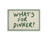 Impression sur toile de peintures à thème sauge « What's For Dinner » - 40 x 60 cm