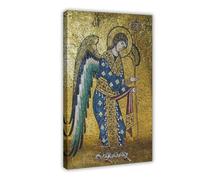 Impression sur toile de Saint Michel Archange pour chambre à coucher, bureau, chambre, cadre cadeau, 50 x 75 cm