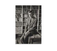Impression sur toile de Samuel Beckett - Art mural moderne - 20 x 30 cm