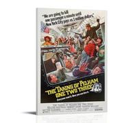 Impression sur toile décorative de film The Taking Of Pelham One Two Three (1974) - 40 x 60 cm