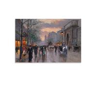 Impression sur toile Edouard Cortes-Saint-Martin 1968-1969 - Décoration murale - Poster d'œuvres d'art - 30 x 45 cm
