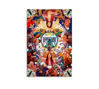Impression sur toile « Everything Everywhere All at Once » - Décoration murale esthétique pour chambre - 20 x 30 cm - Style sans cadre