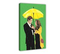 Impression sur toile How I Met Y-our Mother 54 - Décoration murale pour salon, chambre à coucher - 30 x 45 cm