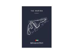 Impression Sur Toile Impressions D'Art Mural Sur Toile, Affiches, Circuits De Formule 1, Peintures Décoratives Pour La Décoration Intérieure, Art Et Artisanat, Loisirs Sportifs, 21 X 30 Cm, San