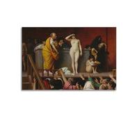 Impression sur toile Jean-Leon Gerome - Marché aux esclaves romains - Décoration murale pour salon - 40 x 60 cm