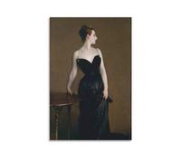 Impression Sur Toile «John Singer Sargent Madame X» Reproduction De Peintures À L'huile, Impression, Pour Décoration De Maison Et De Bureau