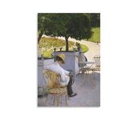 Impression sur toile Les Orangers-Gustave Caillebotte - Décoration d'intérieur - 50 x 75 cm