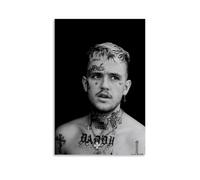 Impression sur toile Lil Peep - Décoration murale moderne pour chambre à coucher, chambre à coucher - 20 x 30 cm - Sans cadre