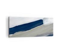 Impression sur Toile Moderne 100x40 cm Abstrait Art - 5977 | Salut Minimalist Moderne Moderne Tableau Décoratif Décoration Murale Art Mural Toile Imprimée Salon Chambre Cuisine ARTTOR