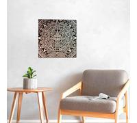 Impression sur toile moderne du calendrier maya de la fin du monde pour salon, bureau, chambre à coucher, décoration d'intérieur - 30,5 x 30,5 cm