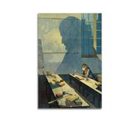 Impression sur toile Napoléon I Bonaparte Étudiant à l'école militaire royale de Brienne - 60 x 90 cm