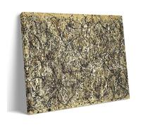 Impression sur toile « One Number 31, 1950 » de Jackson Pollock - Décoration murale pour salon, chambre à coucher - 40 x 60 cm