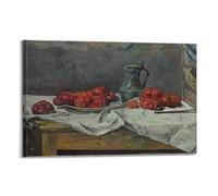 Impression sur toile Paul Gauguin Nature morte avec tomates 1883 30 x 45 cm