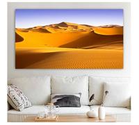 Impression sur toile Paysage désert montagne dunes sable toile peinture affiches et impressions mur Art photos,80x120 cm sans cadre