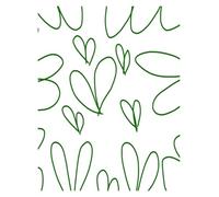Impression Sur Toile Peinture Affiche D'art De Guérison Verte, Impression Sur Toile, Couleur, Tendance, Décoration De Chambre, Maison, Villa, Esthétique, Mur Naturel(C,50x70cm)
