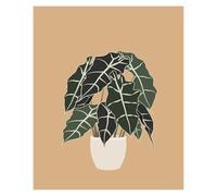 Impression Sur Toile Peinture Affiche De Plante À Feuilles Vertes, Impression Sur Toile, Couleur, Mode, Décoration De Chambre, Maison, Villa(O,30x40cm)