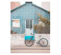 Impression Sur Toile Peinture Affiches Et Impressions De Paysages Urbains De Londres, Inde, Costa Nova, Art Mural, Esthétique, Peinture Sur Toile Pour Salon, Décoration D'intérieur(UNE,40x60cm)