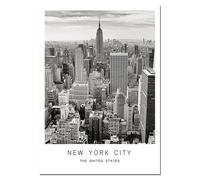 Impression Sur Toile Peintures Sur Toile Noir Et Blanc, Paysage Urbain Du Monde, Londres, Paris, New York, Affiches Et Impressions, Art Mural, Images Pour Décoration Intérieure, 70 X 100 Cm, San