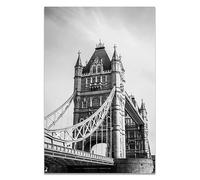Impression Sur Toile Peintures Sur Toile Noir Et Blanc, Paysage Urbain Du Monde, Londres, Paris, New York, Affiches Et Impressions, Art Mural, Images Pour Décoration Intérieure, 45 X 60 Cm, Sans
