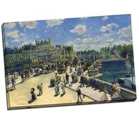 Impression sur toile Pierre-Auguste Renoir Le Pont Neuf, Paris - Grand format 76,2 x 50,8 cm