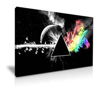 Impression sur toile Pink Floyd The Dark Side of the Moon 76 cm x 50 cm
