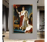 Impression sur toile Portrait de napoléon cour européenne peintures à l'huile affiches d'art et estampes classique napoléon Art photos maison chambre décoration Sans cadre