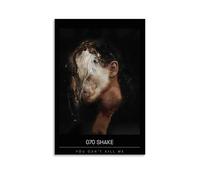 Impression sur toile pour chambre à coucher, style rétro, style 070 Shake You Can't Kill Me(50 x 75 cm), sans cadre