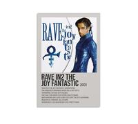 Impression sur toile Rave In2 The Joy Fantastic by Prince - Impression sur toile pour chambre - 40 x 60 cm - Style sans cadre