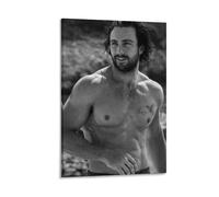 Impression sur toile représentant l'acteur Aaron Taylor-Johnson