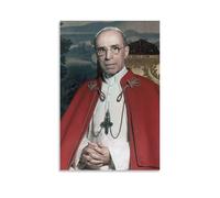 Impression sur toile représentant le 260e pape de l'Église catholique Venerabilis Pie PP. XII - Impression sur toile - 30 x 45 cm