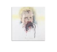 Impression sur toile représentant un enfant bulgare mangeant un rat par Salvador Dali - 70 x 70 cm