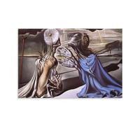Impression sur toile Salvador Dali Painter Work (Tristan et Isolde) - Décoration murale moderne - 40 x 60 cm