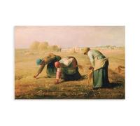 Impression sur toile sans cadre Jean Francois Millet - The Gleaners - 50 x 75 cm