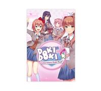 Impression sur toile Special Art Doki Doki Literature Club - Esthétique - Motif jeux vidéo - Décoration pour chambre à coucher, bureau, chambre - Cadeau - 50 x 75 cm