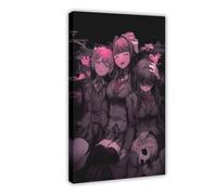 Impression sur toile spéciale Doki Doki Literature Club - Impression sur toile pour salon, chambre à coucher - 20 x 30 cm