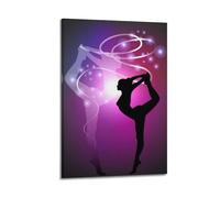 Impression sur toile style lumière et ombres rythmiques - Décoration murale moderne pour chambre à coucher - 40 x 60 cm